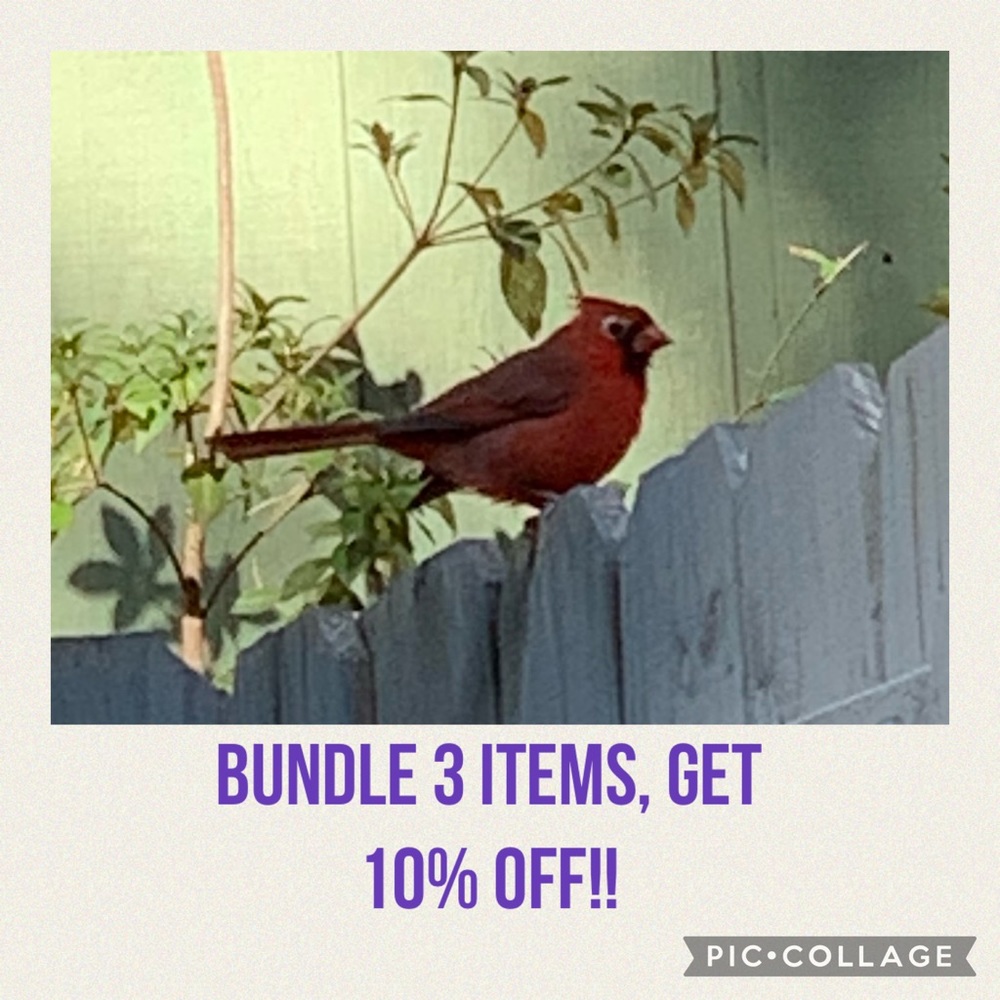 SALE ON ALL ITEMS!!